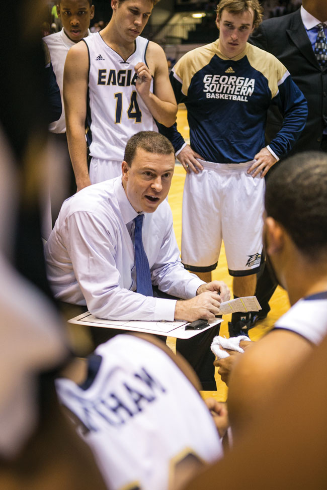 Mark Byington with team