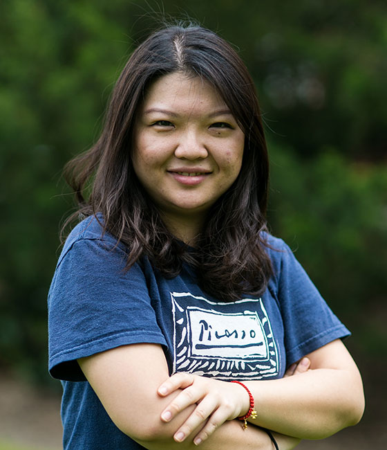 "Life in the United States is very, very different. Being here has definitely made me more open-minded." - Shu Dong, China