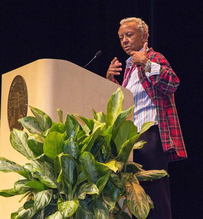 Giovanni came to campus as the 2017 MLK SpeakerImage 