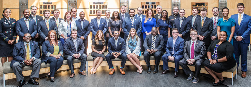 group photo of georgia southern's 40 under 40 alumni