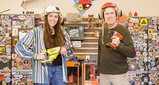 Hannah and Chuck Walden