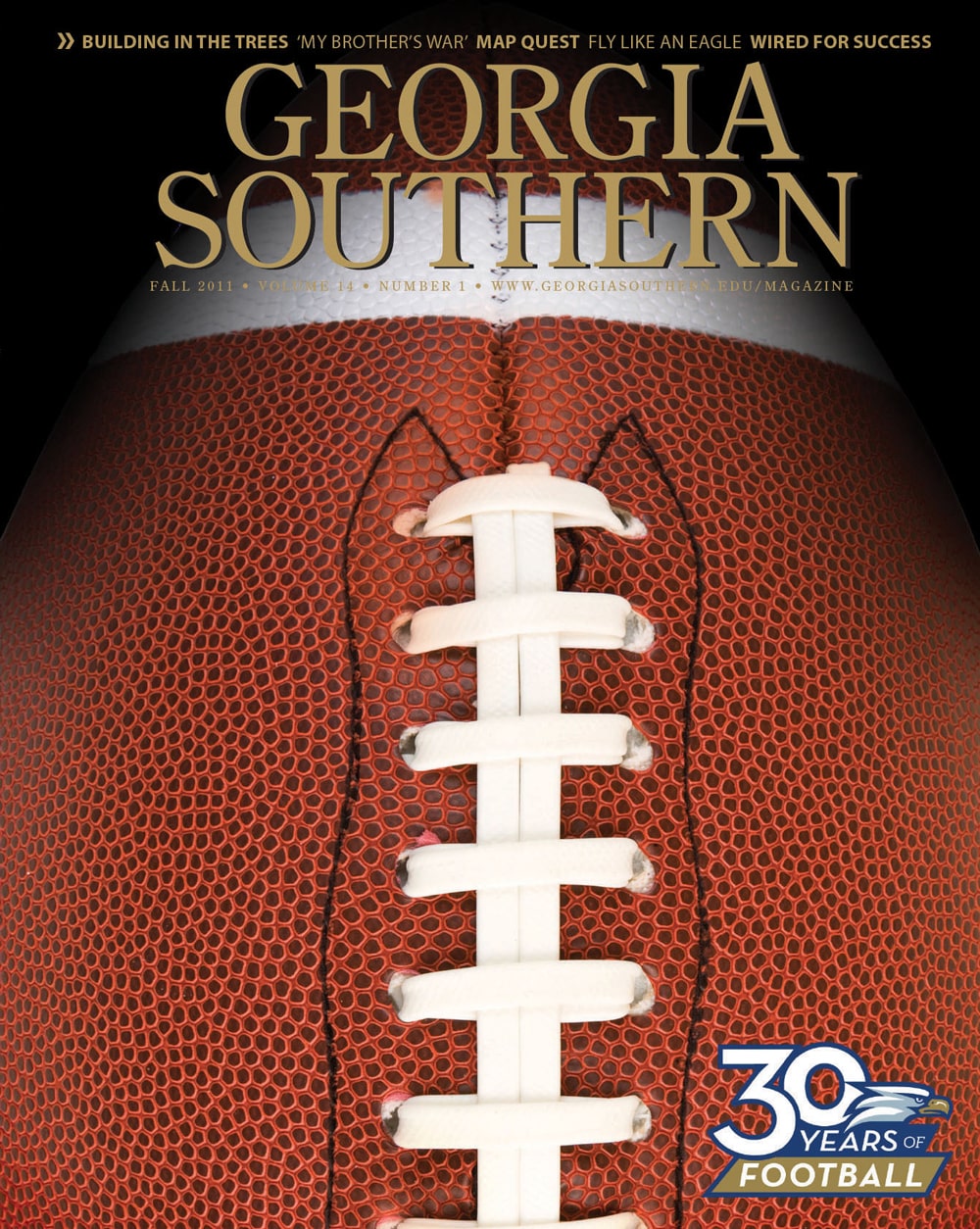 cover of georgia southern magazine fall 2011