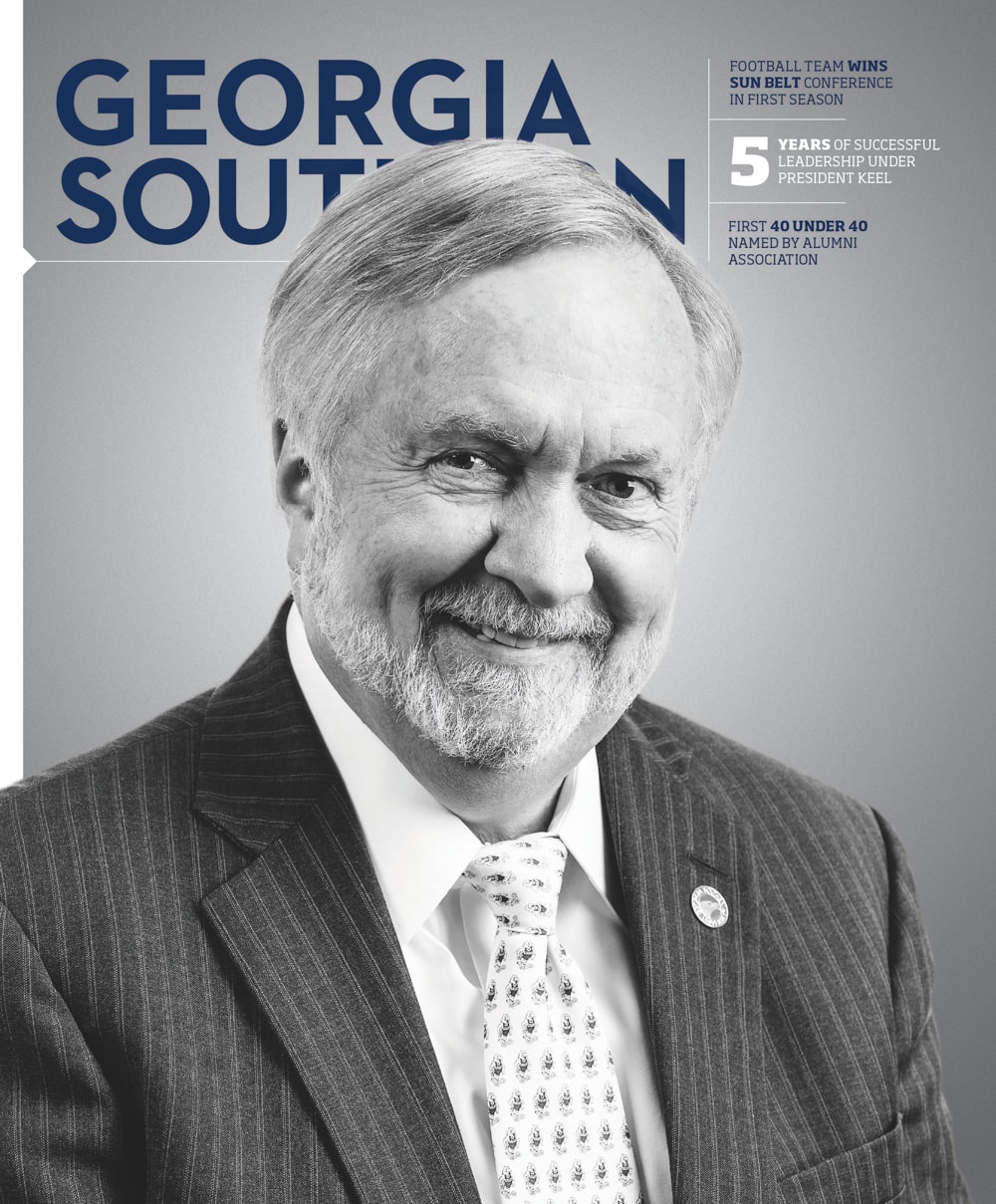 cover of georgia southern magazine fall 2014