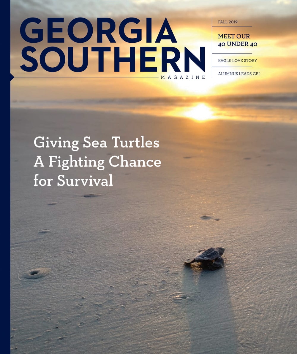 cover of georgia southern magazine fall 2019