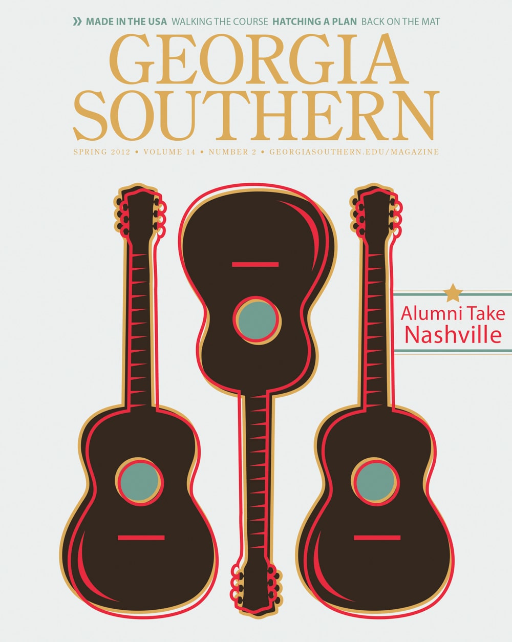 cover of georgia southern magazine spring 2012