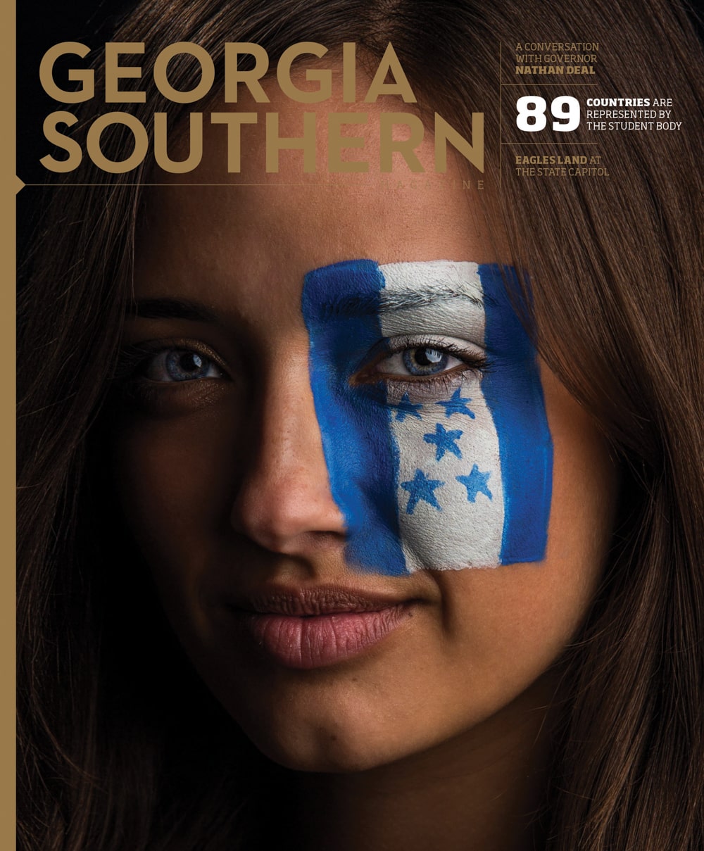 cover of georgia southern magazine spring 2014