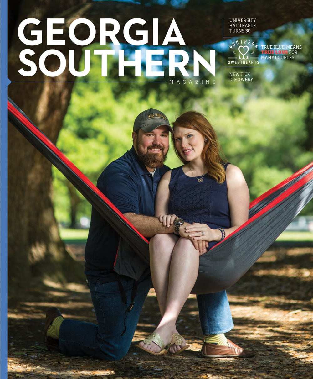 cover of georgia southern magazine spring 2015
