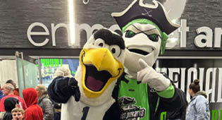 Georgia Southern Night at the Savannah Ghost Pirates