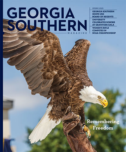 cover of georgia southern magazine summer 2025