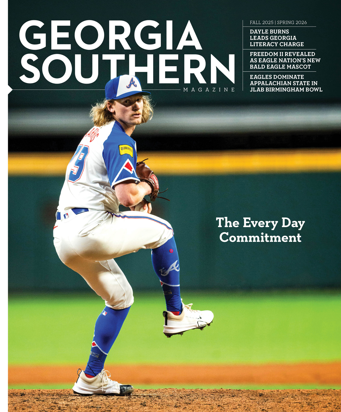 cover of georgia southern magazine fall 2025 and spring 2026